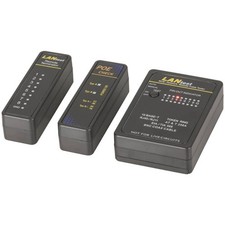 Mini Network Cable Tester w/ POE Finder LED Indicator Supplied in Plastic Case