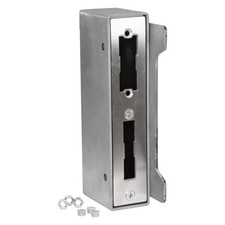 Gegenkasten Kastenschloss 172x60x30 mm V2A für E-Öffner sandgestrahlt