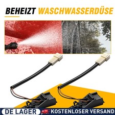 2Stk. Waschwasser Spritzdüse beheizt für VW...