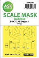 F-4C/D Phantom One-Sided Mask For Tamiya / 1:32