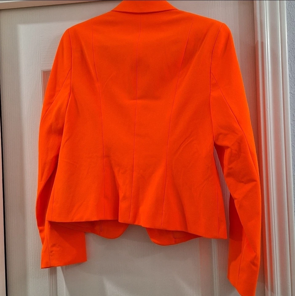 Worthington Bright Orange Blazer - Image 3 of 4