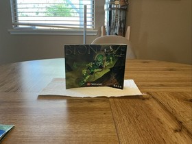 LEGO Bionicle 2001 Toa Mata Lewa Complete Set + Instructions + Canister, Poster.