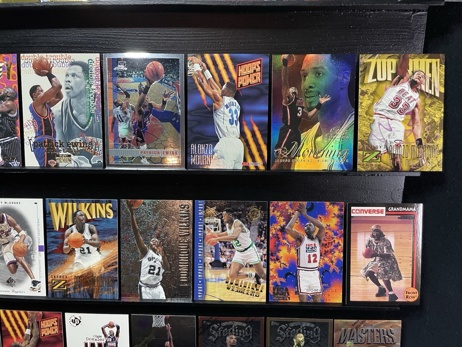 1990s Refractor/ Insert/ Parallel 80-Card Basketball Lot Die-Cut HOF Jordan NRMT view 4