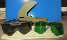 US Military Issued Special Protective Eyewear Safety Glasses & Case