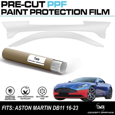 Stoßstange vorne Steinschlagschutz PPF Lackschutzfolie für Aston Martin DB11