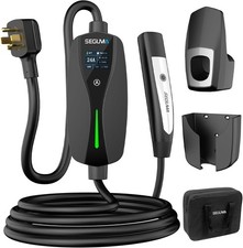 Level 2 Tesla Charger-24Amp 240V, NEMA 14-30 Plug, 25FT Extension Cable, Adjusta