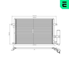 Condensateur Chevrolet NUBIRA