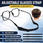 4 Pack Reading Eyeglass Glasses Chain Cord Lanyard Sunglasses Neck Sport Strap