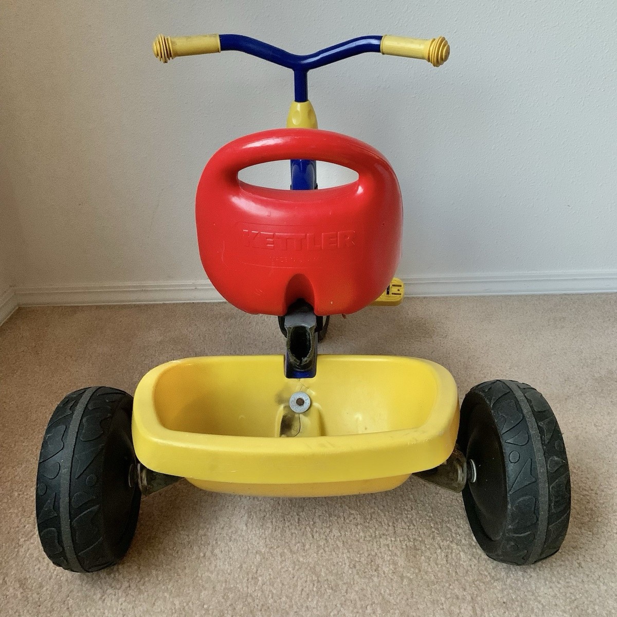 Vintage Kettler Tricycle Made In Germany Kids Ride-On Toy With