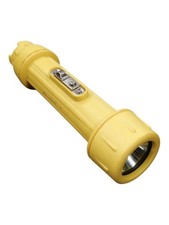 SA Equipment EX250 Safety Torch IP67 Robust Yellow Flashlight Fire Service