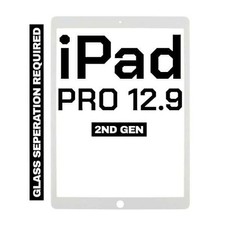 iPad Pro 12.9 2nd Gen Digitizer White-Glass Separation Req. 