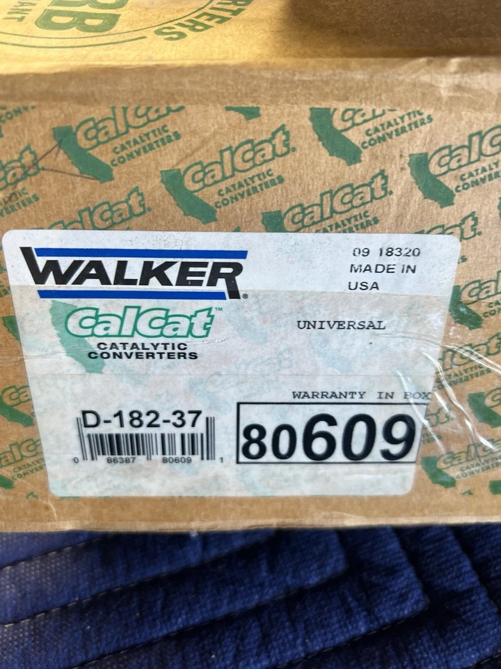 CARB LEGAL Catalytic Converter for 1987-89 CHEVY GMC Step Van RV WALKER 80609 - Image 4 of 4