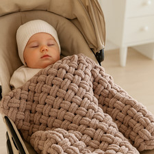 Baby blanket, Plush Baby Blanket, Crochet baby blanket, Stroller blank Baby Gift
