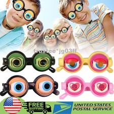 Party Toy Adult Kids Funny Wink Glasses Eyewear Crazy Eyes Props Crazy Blink