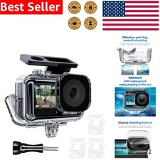 Waterproof Case DJI Action 5 Pro Osmo 4 3 Submersible 60M Dive Housing Anti-Fog