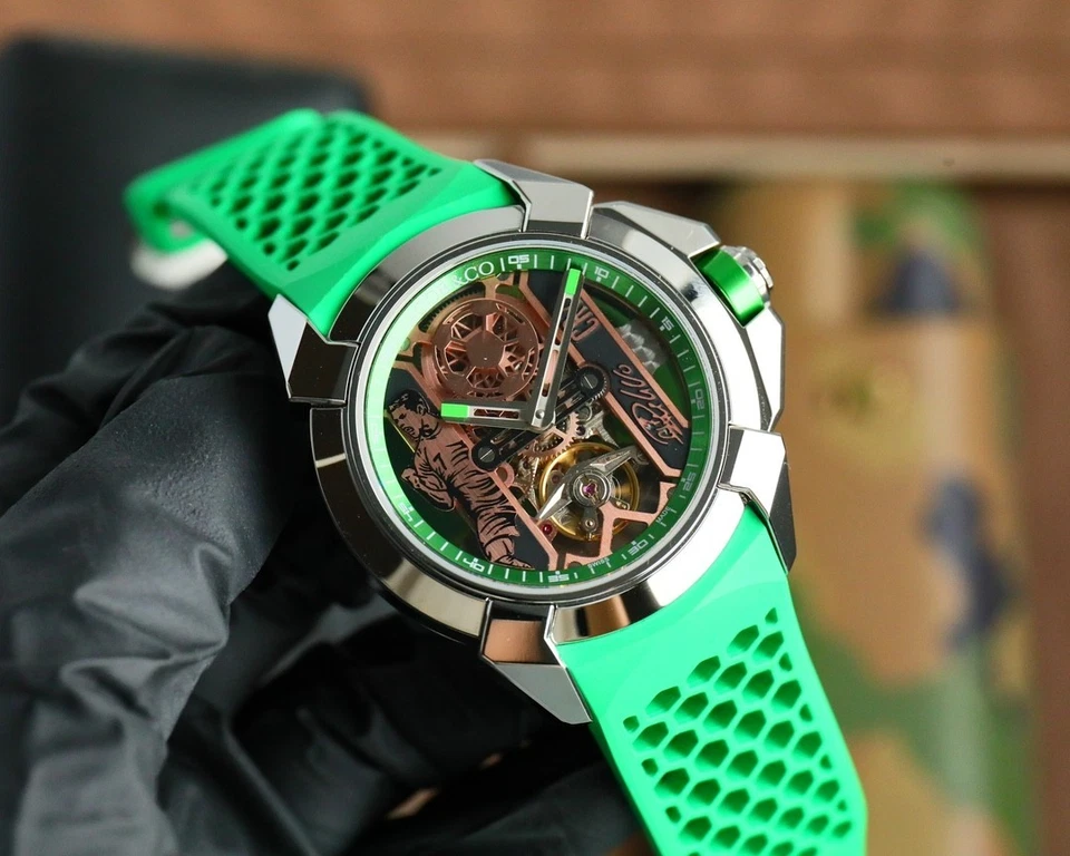 Relógio automático masculino Jacob&Co Czech Leopard xCR7 44MM - Imagem 2 de 4