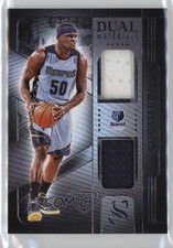 2024-25 Panini Silhouette Dual Materials Zach Randolph #DMA-ZBO 0l1