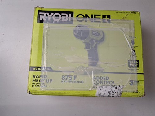 RYOBI 18V ONE+ Heat Gun P3150 (Tool Only) - Picture 4 of 10