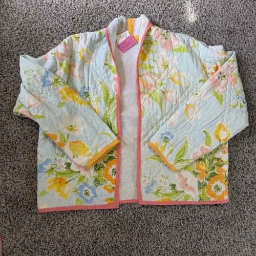 Handmade by me jacket! Made from a vintage 70's bed spread.