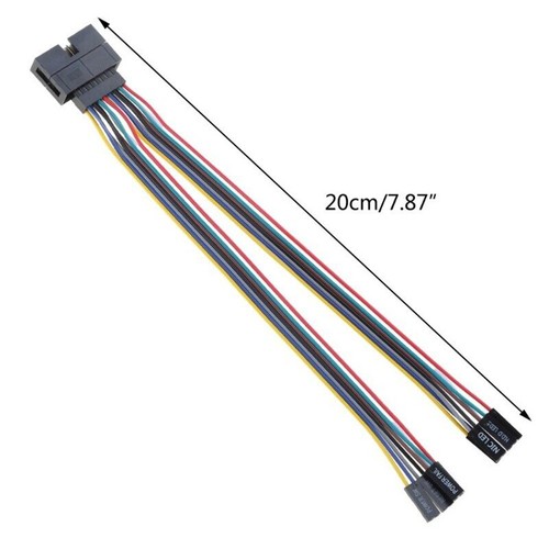 Efficient Front Panel Adapter Cable for USB and Audio Interface Control - Bild 6 von 12