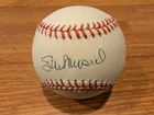 Stan Musial Autographed Signed ONL Baseball JSA Authentication