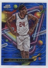 2023-24 Topps Cosmic Chrome Blue Moon Refractor 86/99 Jalen Pickett #179 13gw