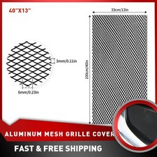 4013 Grille Mesh Net Sheet Honeycomb Aluminum Rhombic Mesh 0.11x0.23 Grill
