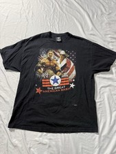 Vintage WWE Batista JBL Great American Bash 2005 T-shirt XXL WWF