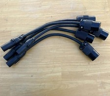 neutrik PowerCON TRUE1 MALE to Edison female power Adapter cable 1ft lot of 5