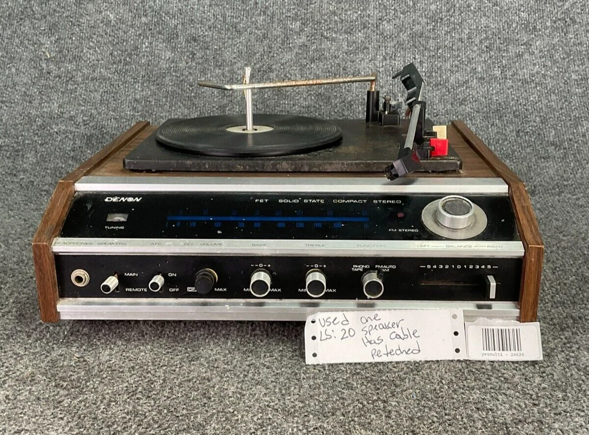 Vintage RARE Denon Mx-992 Am FM Analog Radio Tuner for sale online