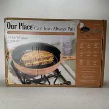 Our Place Cast Iron Always Pan 10.5 Inch 8-in...