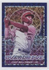 2021 Panini Chronicles Overdrive Blue Velocity Prizm Cody Bellinger #19 4l3