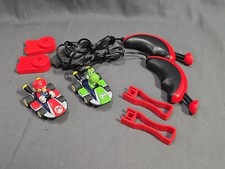 Nintendo Mario Kart Mario  Yoshi Slot Car Carrera Plus Controllers Working