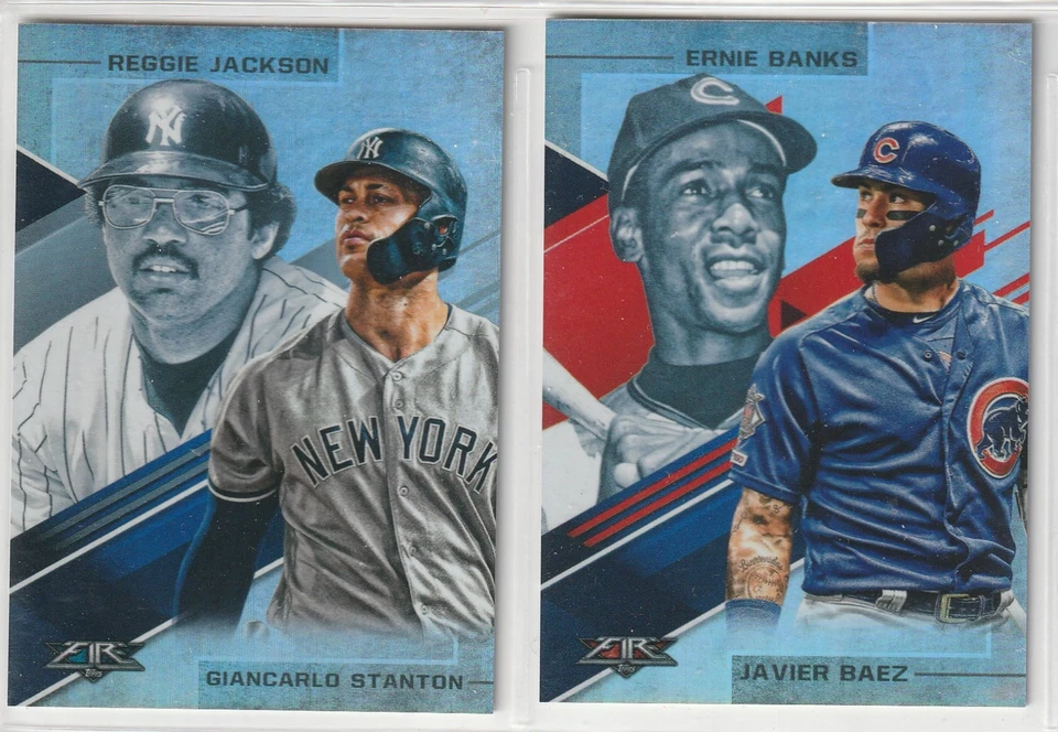 2019 TOPPS FIRE INSERT UPICK JUDGE FREEMAN OHTANI LINDOR MOLINA KERSHAW RYAN - Image 3 of 4