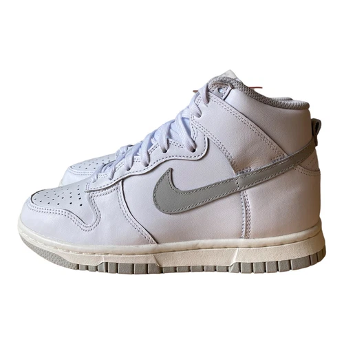 Nike Dunk High 'Grey Fog' Sail White Shoes DD1869-111 - Women's Size 6