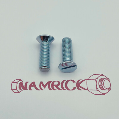 Écrous Hexagonaux Frein Nylon UNC - Zinc BZP - Tailles 1/4" à 1/2" - Paquet De 1