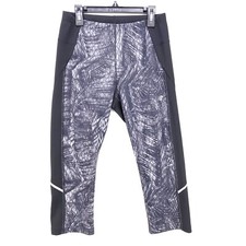 New Balance Capri Legging Womens Medium Accelerate 3/4 Length Pants Drawstring