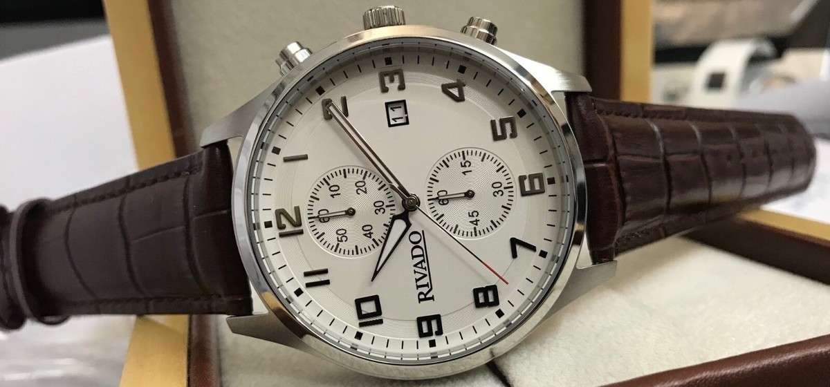Chronograph Rivado Herrenuhr Automatik Auction Herrenarmbanduhr