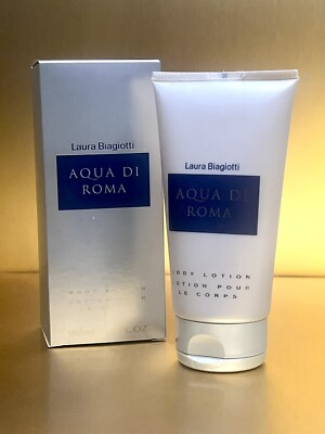 AQUA DI ROMA by Laura Biagiotti BODY LOTION for Women 5.0oz DISCONTINUED (BS42