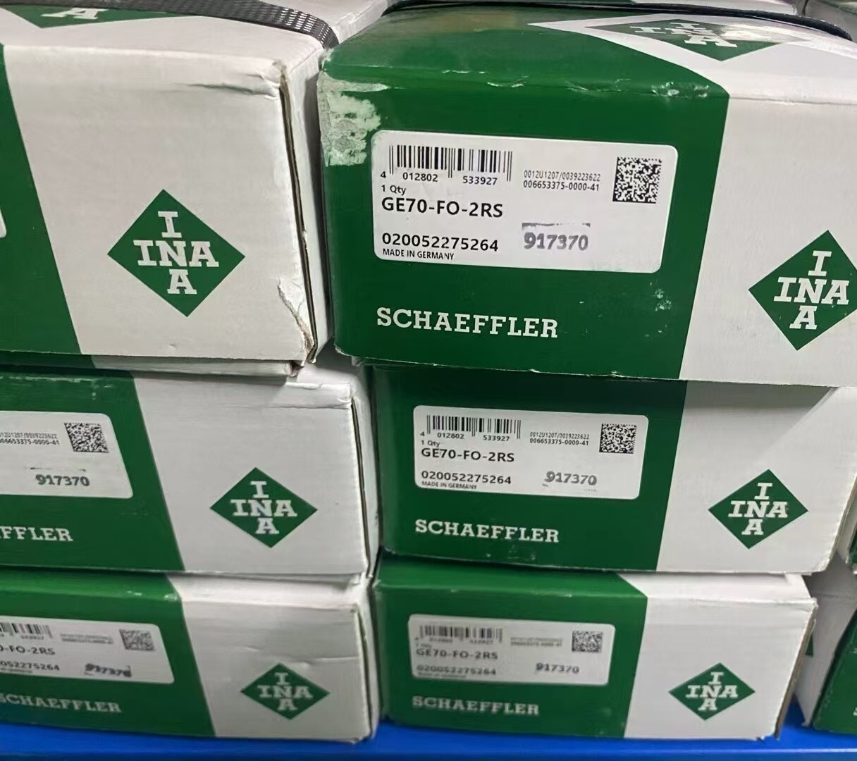 1PC INA GE70-FO-2RS spherical sliding bearing #SK