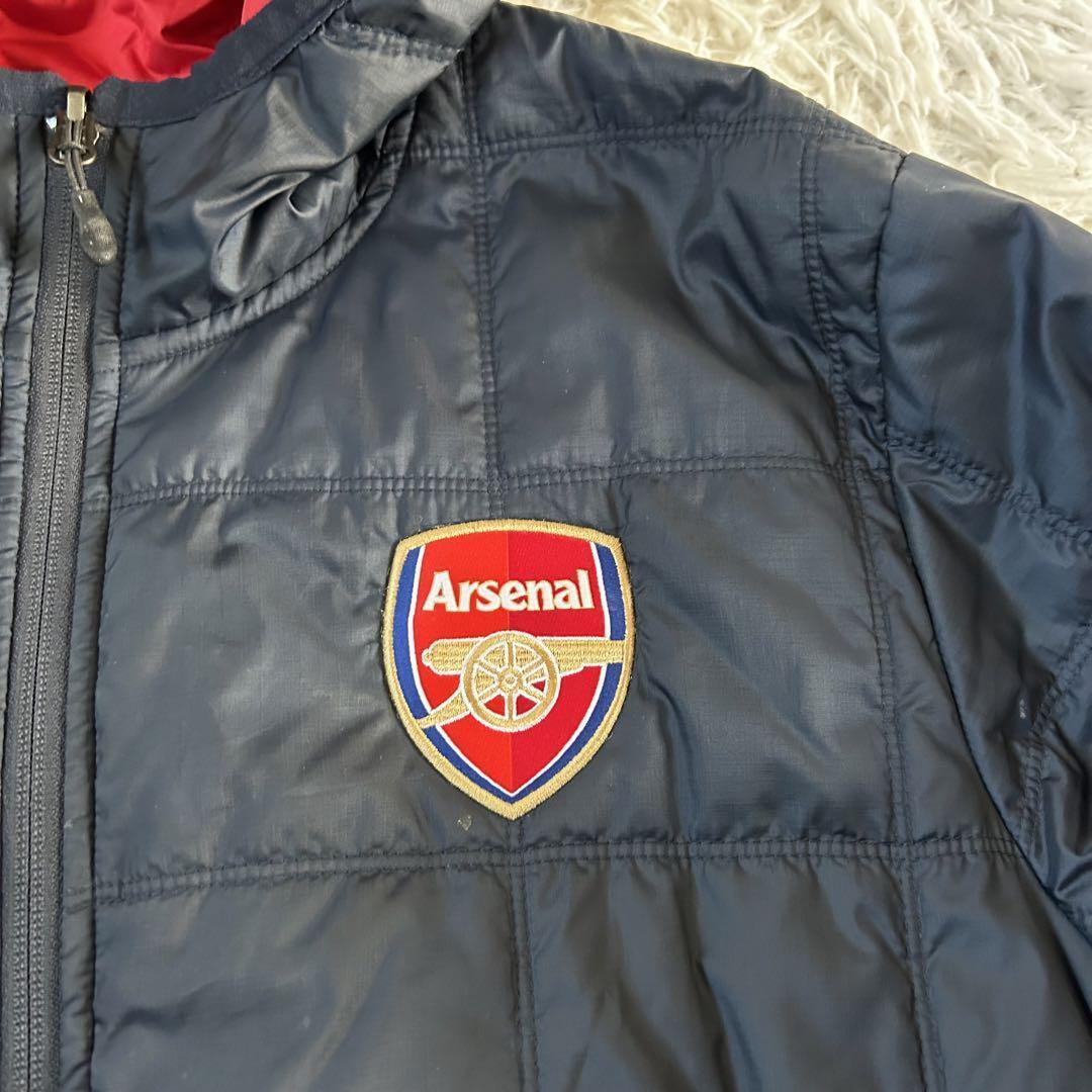 Nike Arsenal Nylon Down Jacket Soccer Football Size L Nike Arsenal Nylon Down Jacket Soccer Football Size L