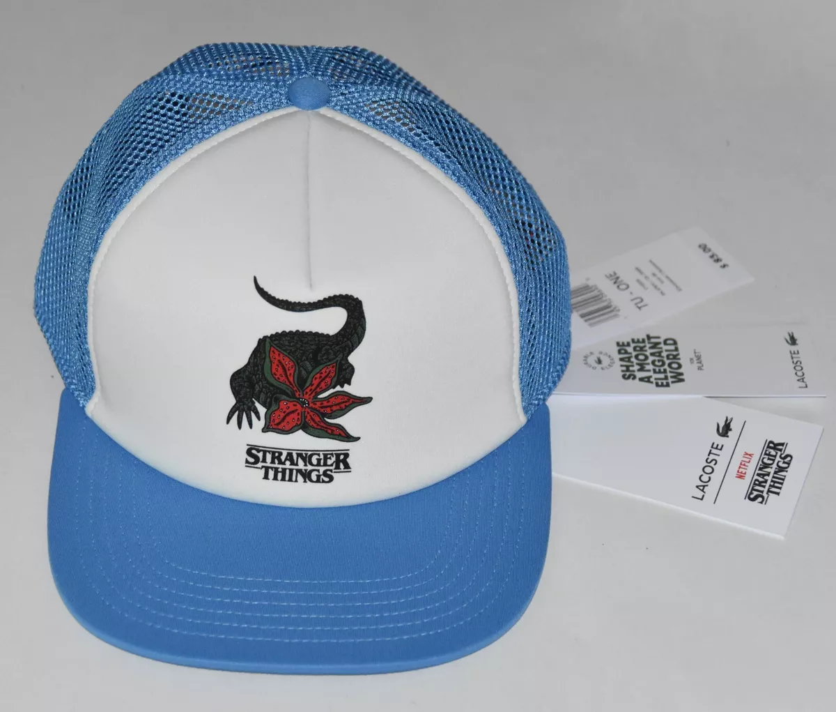 NWT Stranger Mesh Trucker Baseball Hat Demogorgon Crocodile Logo eBay