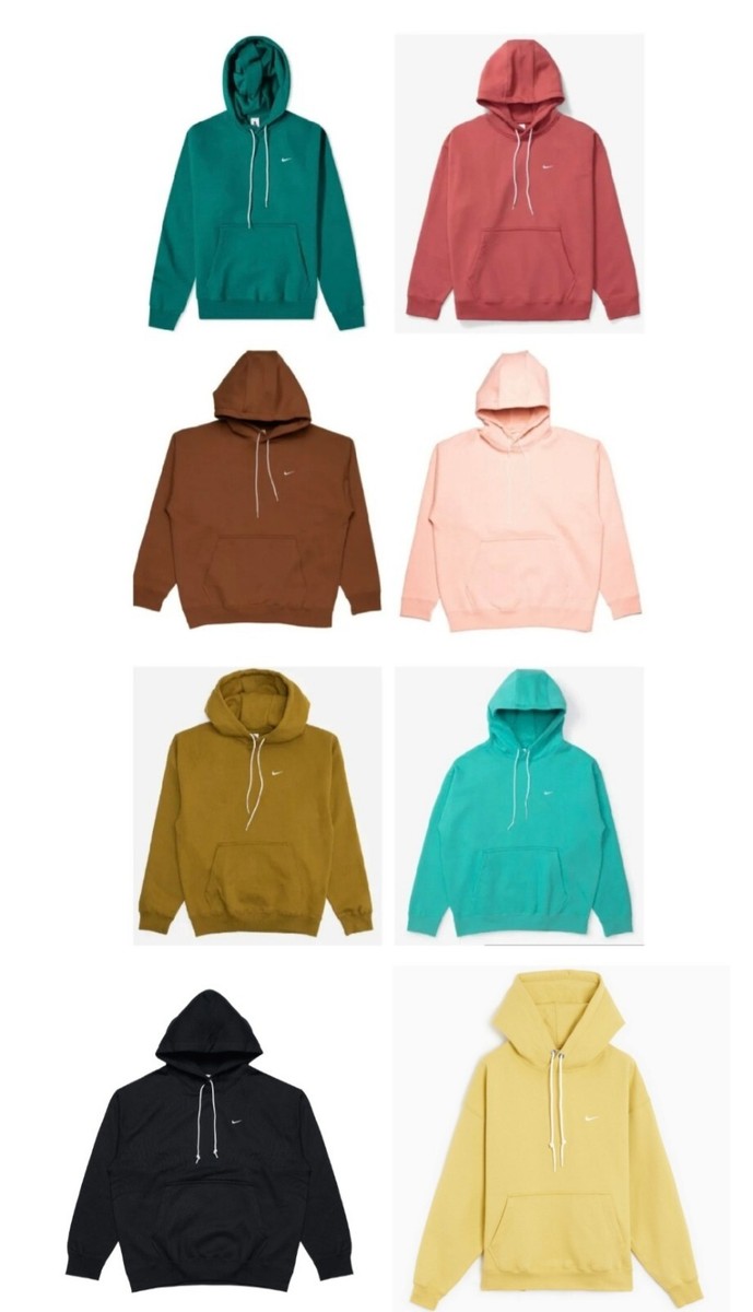 Nike NikeLab Solo Swoosh Fleece Hoodie | eBay