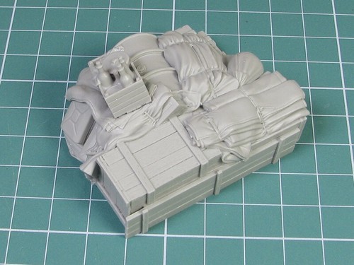 Eureka E-037 1/35 cañón de asalto III Ausf.G juego de estiba 3 piezas pertenencias - Imagen 6 de 12