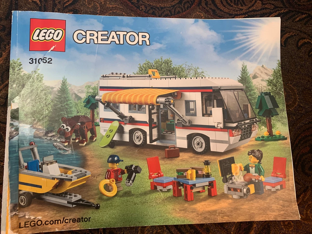 LEGO CREATOR VACATION GETAWAYS 31052 instruction book guide only