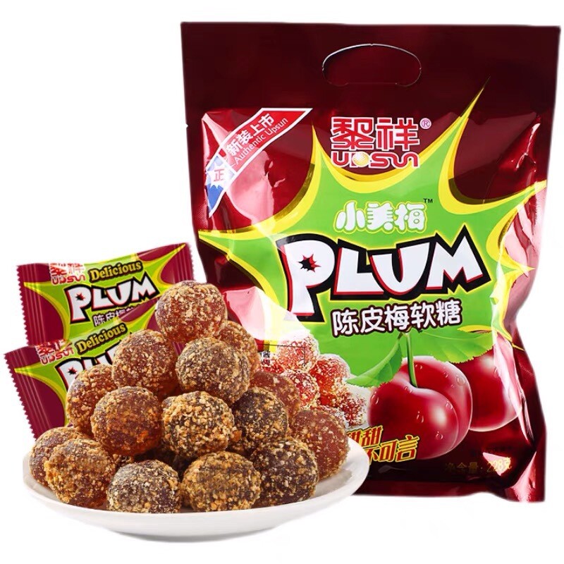 Sugar Plum Ferry ‎ 甜梅號 新品未開封 激レア LI XIANG Chenpi Plum Soft Candy 228g*2 Sweet and Sour 黎祥