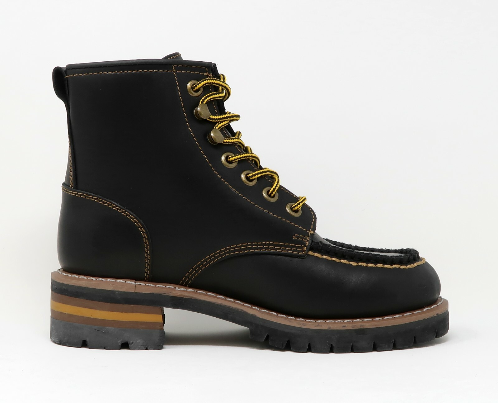 SKECHERS Maxx Black Leather Upper Ankle 