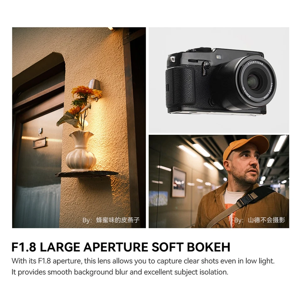 TTArtisan AF 23mm F1.8 ED Lens X Mount APS-C Prime Lens for Fuji X Mount Cameras - Image 4 of 4