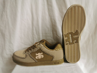 iPath Sativa Suede Hemp NOS Stash Pocket Skateboard khaki EU 42-43 US 9 vintage