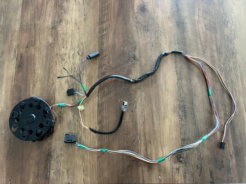 BMW X5 E53 OEM Right Mirror Motor with Memory & Wiring 67138381998 00-06 Year